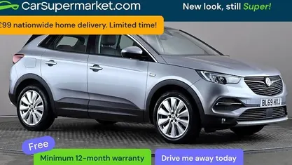 Used Vauxhall Grandland X Elite 131 HP (96 kW) 2020 Grey SUV