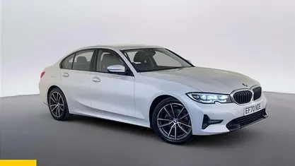 Used BMW 320 Sport Line 190 HP (139 kW) 2021 White Sedan