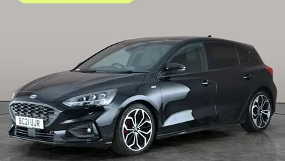 Black Used 2021 Ford Focus ST-Line X Hatchback | £14,600 (Fair price)