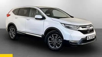 White Used 2022 Honda CR-V Hybrid SUV | £19,995 (Good price)