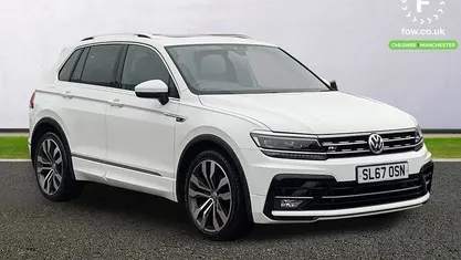 Used VW Tiguan Sportline 150 HP (110 kW) 2017 White SUV