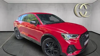Used Audi Q3 Black Edition 150 HP (110 kW) 2021 Red SUV