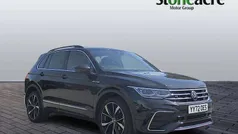 Black Used 2022 VW Tiguan R-line SUV | £25,795 (Fair price)