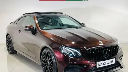 Begagnad Mercedes E220 AMG Line Premium 194 HK (142 kW) 2020 Sportkupé