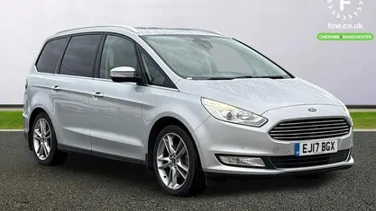 Silver Used 2017 Ford Galaxy Titanium X MPV | £13,499 (Good price)