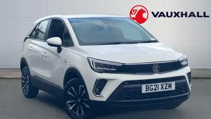 Used Vauxhall Crossland 131 HP (96 kW) 2021 White SUV