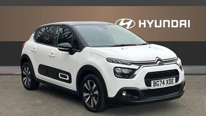 Used Citroën C3 PureTech 110 HP (80 kW) 2024 White Hatchback