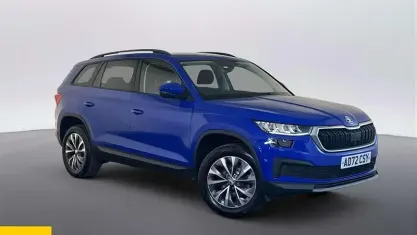 Second-hand Skoda Kodiaq SE Drive 150 CP (110 kW) 2023 Albastru SUV