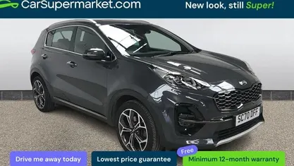 Used Kia Sportage GT-Line 136 HP (100 kW) 2021 Grey SUV