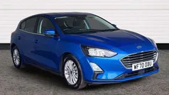 Blue Used 2020 Ford Focus Titanium Hatchback | £13,645 (Fair price)