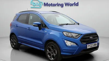 Begagnad Ford Ecosport ST-Line 125 HK (91 kW) 2022 Blå SUV