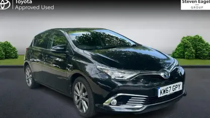 Used Toyota Auris Hybrid 136 HP (100 kW) 2018 Black Hatchback