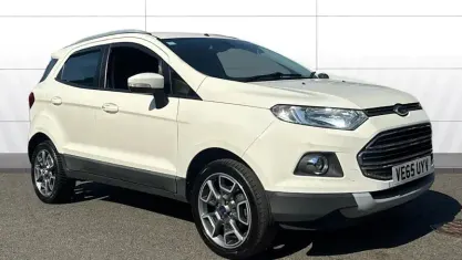 Used Ford Ecosport Titanium 125 HP (91 kW) 2015 White SUV