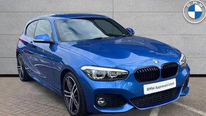 Used BMW 118 M Sport 136 HP (100 kW) 2019 Blue Hatchback