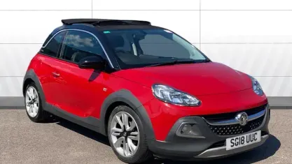 Used Vauxhall Adam Rocks Rocks 69 HP (50 kW) 2018 Red Hatchback