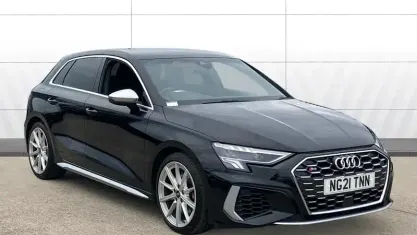 Used Audi S3 Sportback Comfort 310 HP (228 kW) 2021 Black Hatchback