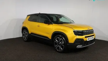 Used Jeep Avenger Summit 101 HP (74 kW) 2025 Yellow/black SUV
