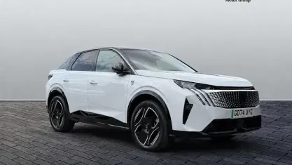Used Peugeot e-3008 GTi 156 kW (213 HP) 2025 White SUV