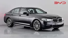 Black sapphire Used 2018 BMW 530e M Sport Sedan | £14,388 (Fair price)