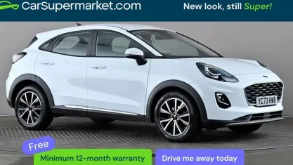 Second-hand Ford Puma Titanium 125 CP (91 kW) 2023 Alb SUV