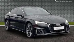 Black Used 2022 Audi A5 Sportback S-Line Hatchback | £27,899 (Fair price)