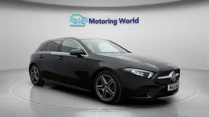 Used Mercedes A220 AMG line 190 HP (139 kW) 2020 Black Hatchback