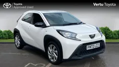 White Used 2022 Toyota Aygo PURE Hatchback | £11,388 (Fair price)
