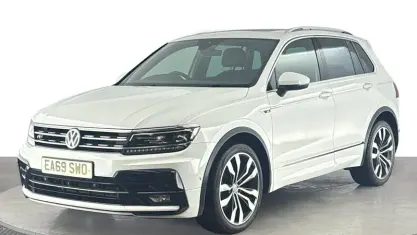 Used VW Tiguan R-line 150 HP (110 kW) 2019 White SUV