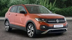 Orange Used 2023 VW T-Cross Black Edition SUV | £18,590 (Fair price)
