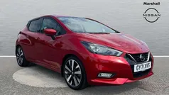 Red Used 2021 Nissan Micra Tekna Hatchback | £14,990 (Fair price)