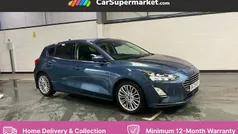 Blue Used 2020 Ford Focus Titanium X Hatchback | £12,497 (Fair price)