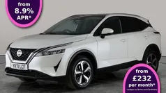 White Used 2021 Nissan Qashqai N-Connecta SUV | £16,624 (Fair price)