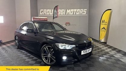 Usado BMW 320 M Sport 184 CV (135 kW) 2018 Negro Berlina