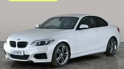 Used BMW 218 M Sport 136 HP (100 kW) 2019 White Coupe