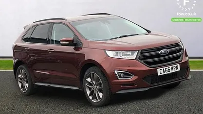 Red Used 2017 Ford Edge Sport SUV | £13,799 (Fair price)