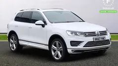 White Used 2017 VW Touareg R-line Plus SUV | £23,999 (Good price)