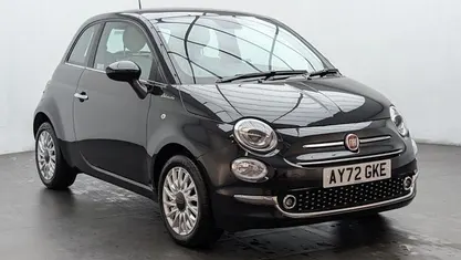 Black Used 2022 Fiat 500 Dolcevita Hatchback | £9,050 (Fair price)