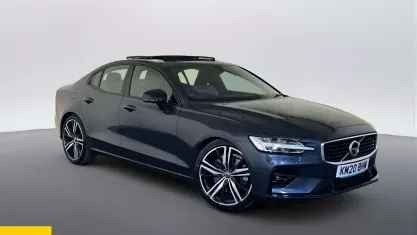 Used Volvo S60 R-Design 250 HP (183 kW) 2019 Blue Sedan