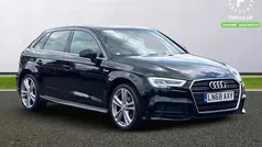 Black Used 2018 Audi A3 Sportback S-Line Hatchback | £14,199 (Fair price)