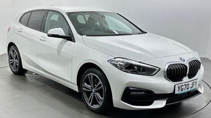 Gebraucht BMW 116 Sport Line 116 PS (85 kW) 2020 Weiß Kleinwagen