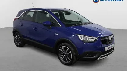 Used Vauxhall Crossland X Elite 82 HP (60 kW) 2018 Blue SUV