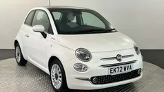 White Used 2022 Fiat 500 Dolcevita Hatchback | £10,200 (Fair price)