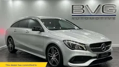 Silver Used 2017 Mercedes CLA220 Shooting Brake AMG line Estate | £11,994 (Fair price)