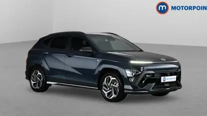Used Hyundai Kona N Line 137 HP (100 kW) 2025 Blue SUV