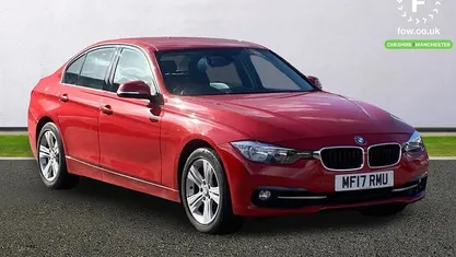 Used BMW 318 Sport Line 136 HP (100 kW) 2017 Red Sedan