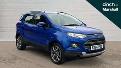 Blue Used 2016 Ford Ecosport Titanium SUV | £7,610 (Fair price)