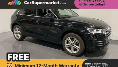 Black Used 2018 Audi Q5 S-Line SUV | £19,197 (Fair price)