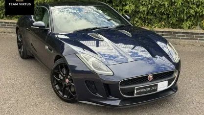 Used Jaguar F-Type Supercharged 340 HP (250 kW) 2015 Blue Coupe