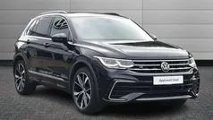 Black Used 2021 VW Tiguan R-line SUV | £25,550 (Fair price)