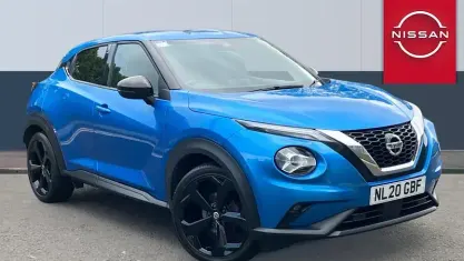 Used Nissan Juke Tekna 117 HP (86 kW) 2020 Blue SUV
